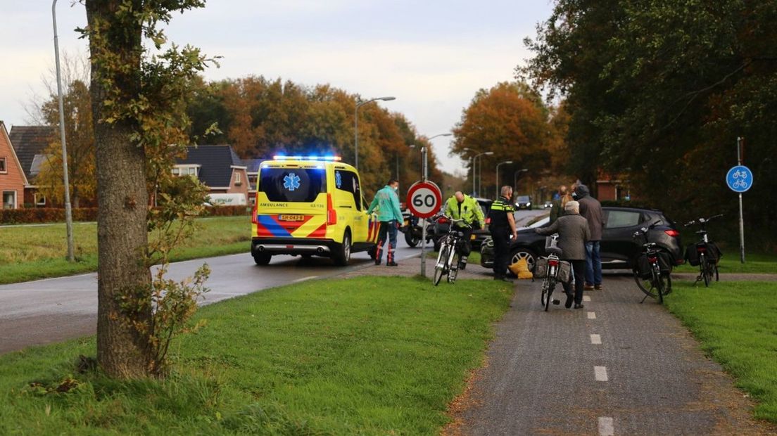Vrouw gewond bij ongeluk in Gasselternijveen (Rechten: Van Oost media)
