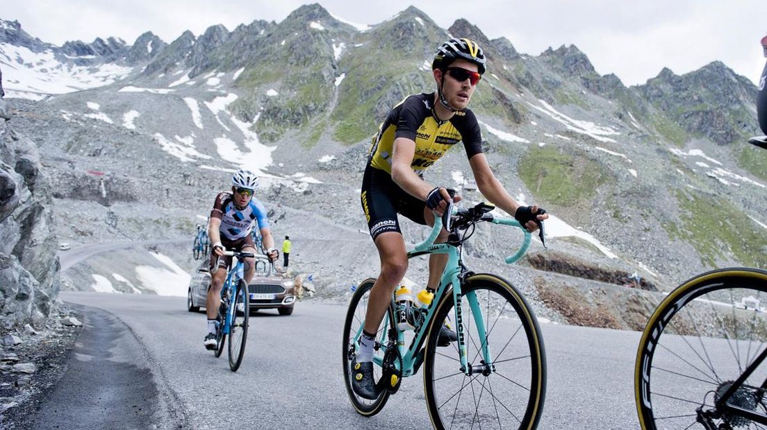 Daan Olivier in de Ronde van Zwitserland.