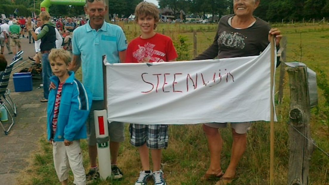 Supporters uit Steenwijk