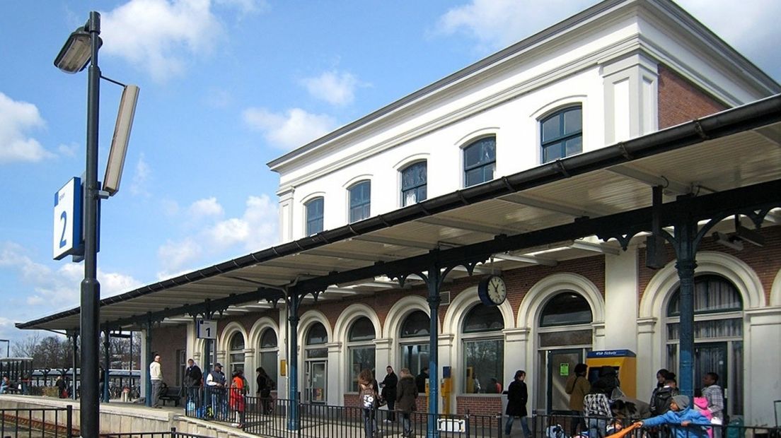 Het station in Winschoten