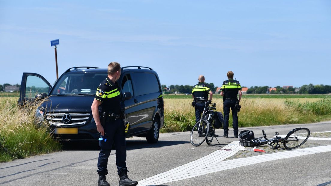 Fietser gewond Meliskerke