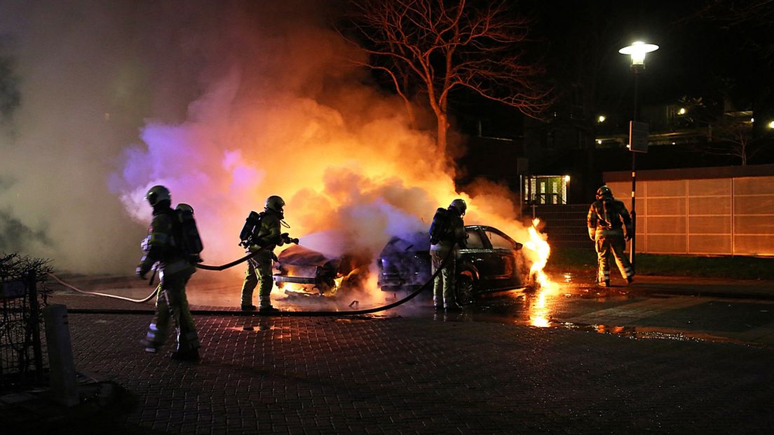 De politie gaat uit van brandstichting.