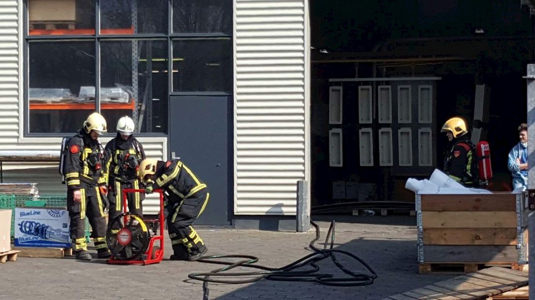 Brandweer kan zich beperken tot ventileren van het gebouw