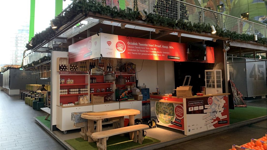 Twentse streekproducten vanaf vandaag te koop in Markthal Rotterdam