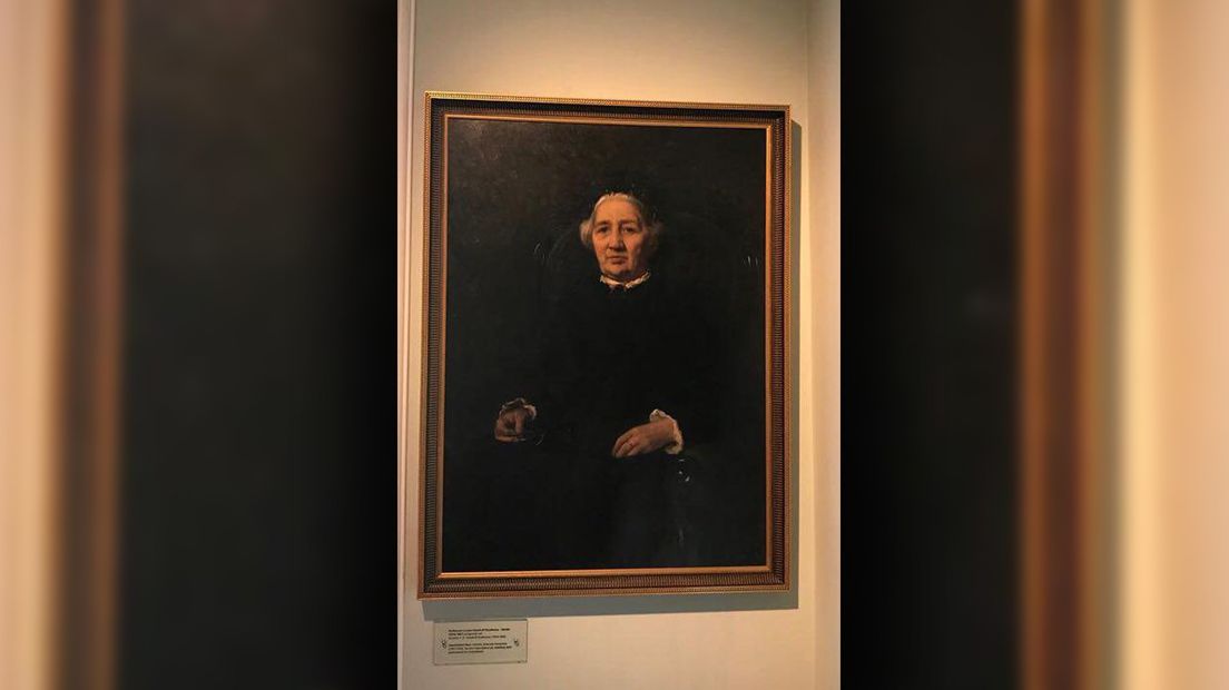 Het portret van Guillemina Hazelhoff Roelfzema-Verster