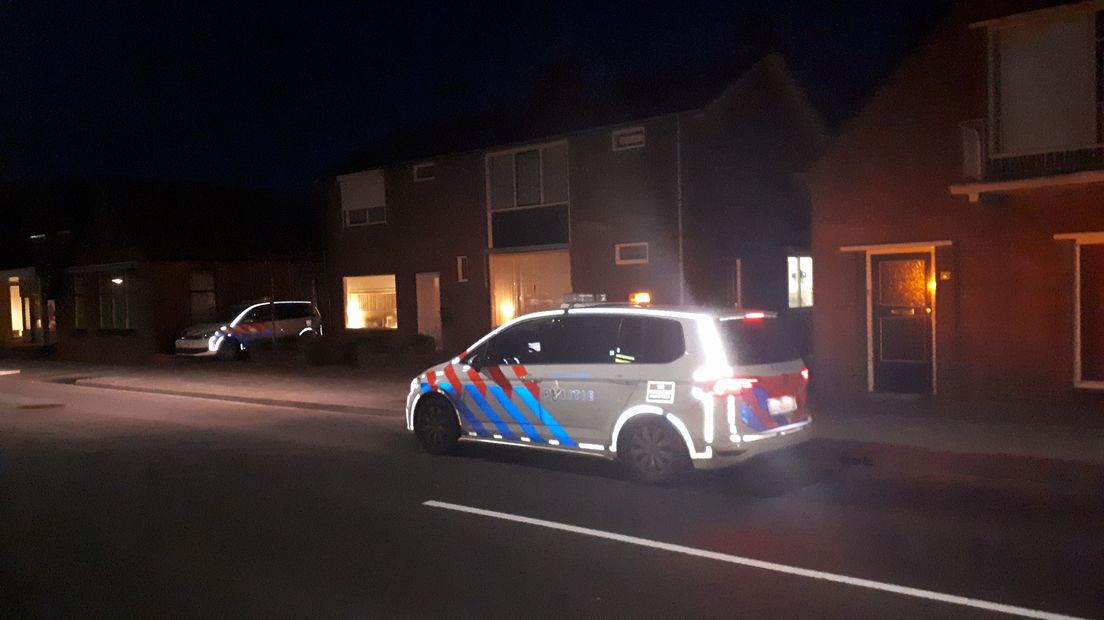 De inbreker is op heterdaad aangehouden (Rechten: Politie Zuidoost-Drenthe/Facebook)