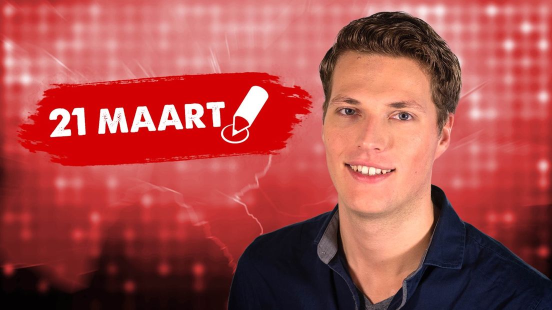 Verslaggever Martin Drent volgt de verkiezingen in Delfzijl.