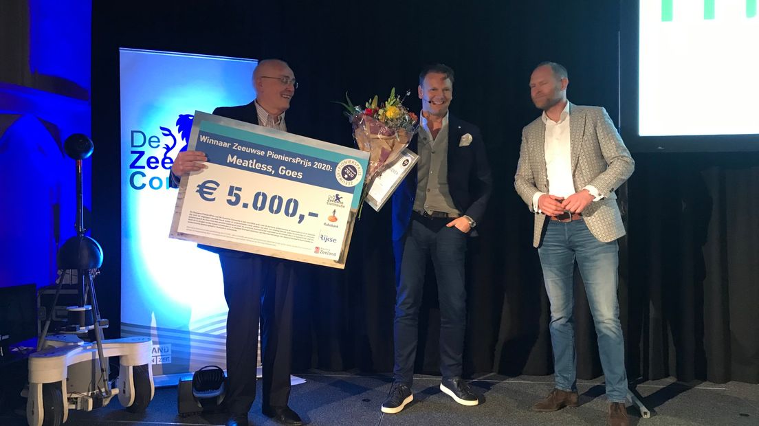 Het bedrijf Meatless in de gemeente Goes kreeg dit jaar de Zeeuwse Pioniersprijs