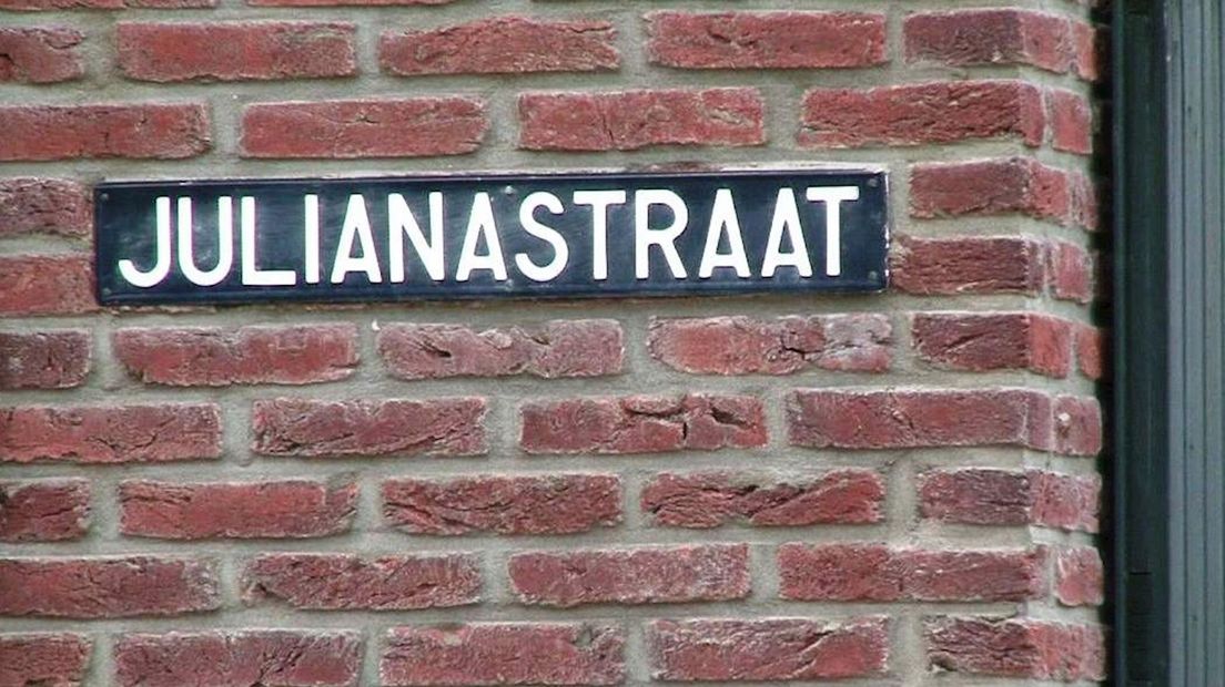 De straat waar de familie woonde