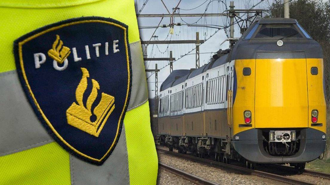 De politie heeft het verkeer op en rond het Hoofdstation maandagmorgen tijdelijk stilgelegd.