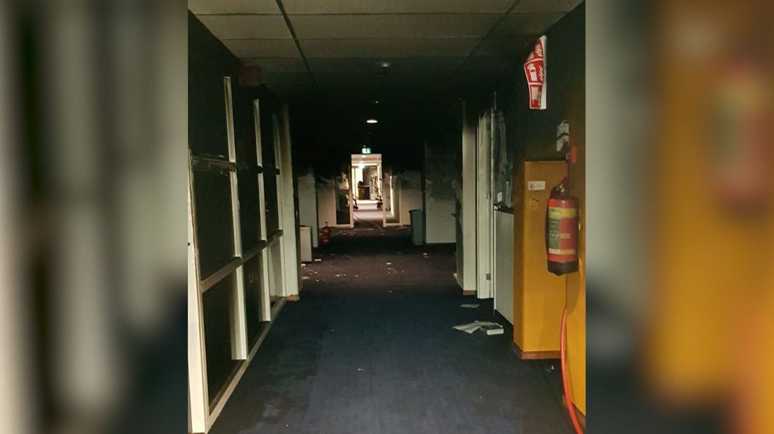 Schade aan de kantoren