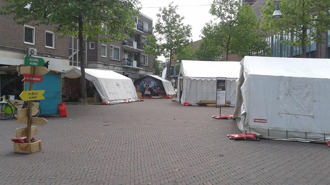 Tentenkamp Artsen zonder Grenzen Enschede