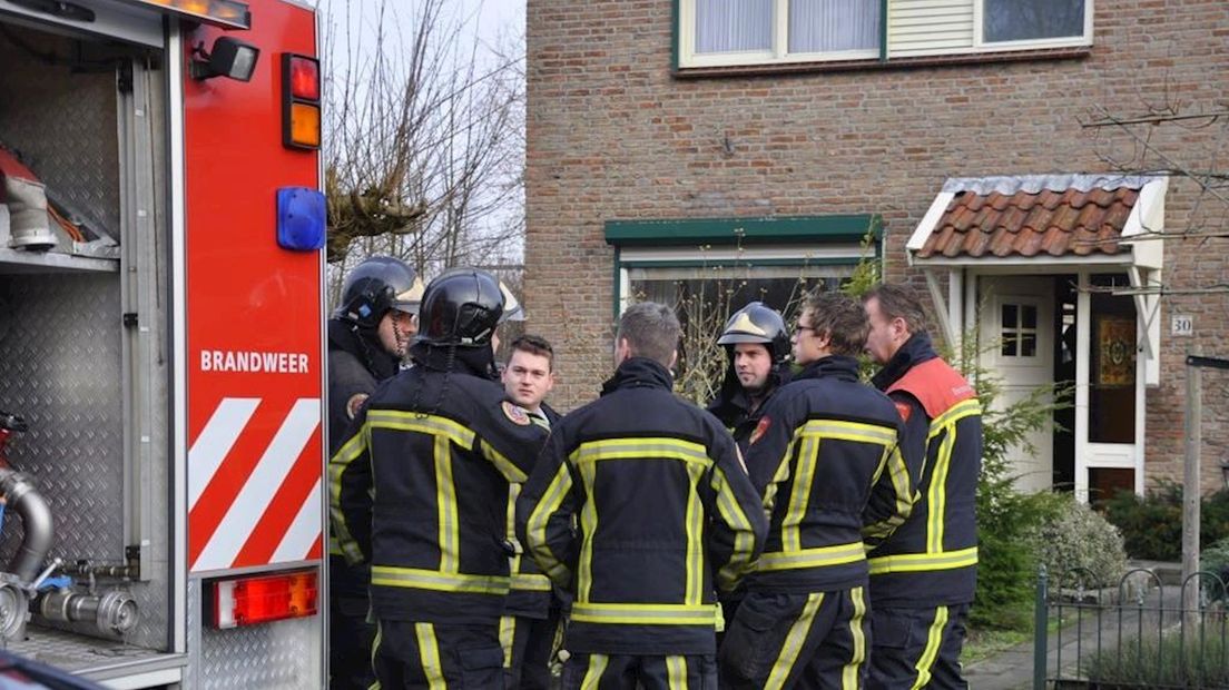 Brandweer rukt uit voor gaslucht