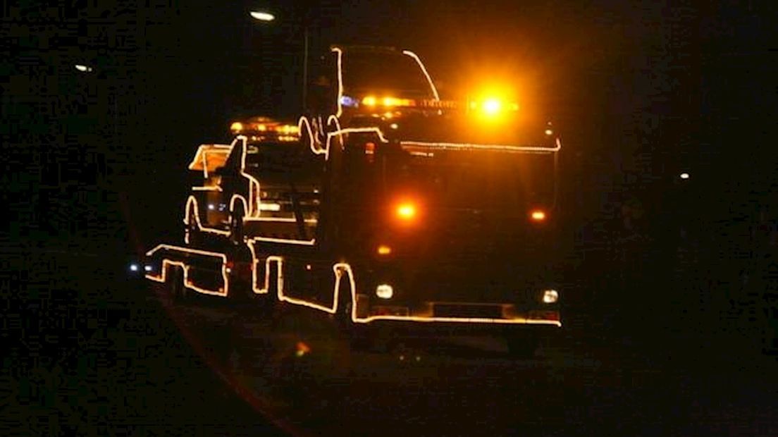 Trucks by night