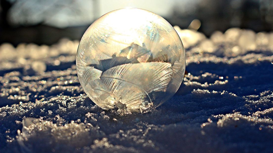Hoe mooi wordt jouw ijsbubbel? (Rechten: Pixabay.com)