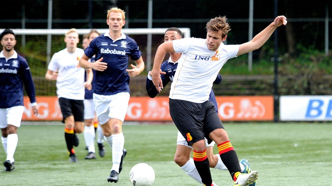 Thomas Careman miste in de eerste helft een kans namens Be Quick archief