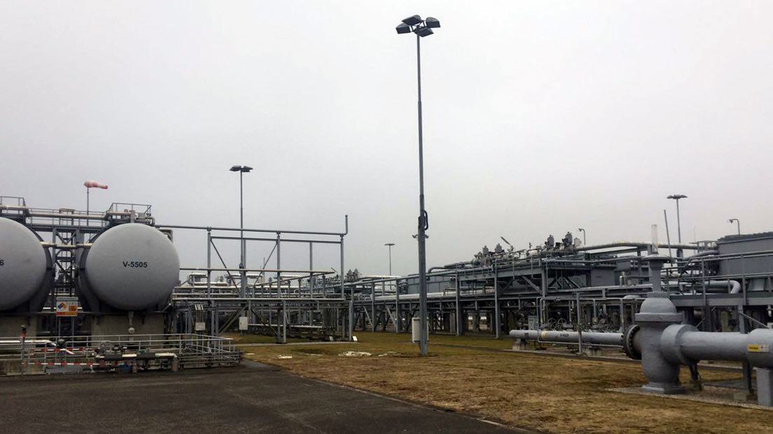 Gaslocatie van de NAM