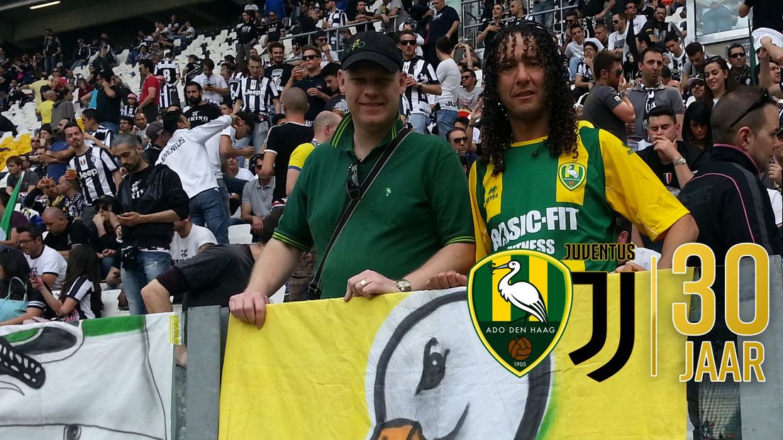 Jacco van Leeuwen en 'Marokkaanse Koos' in het Juventus Stadion