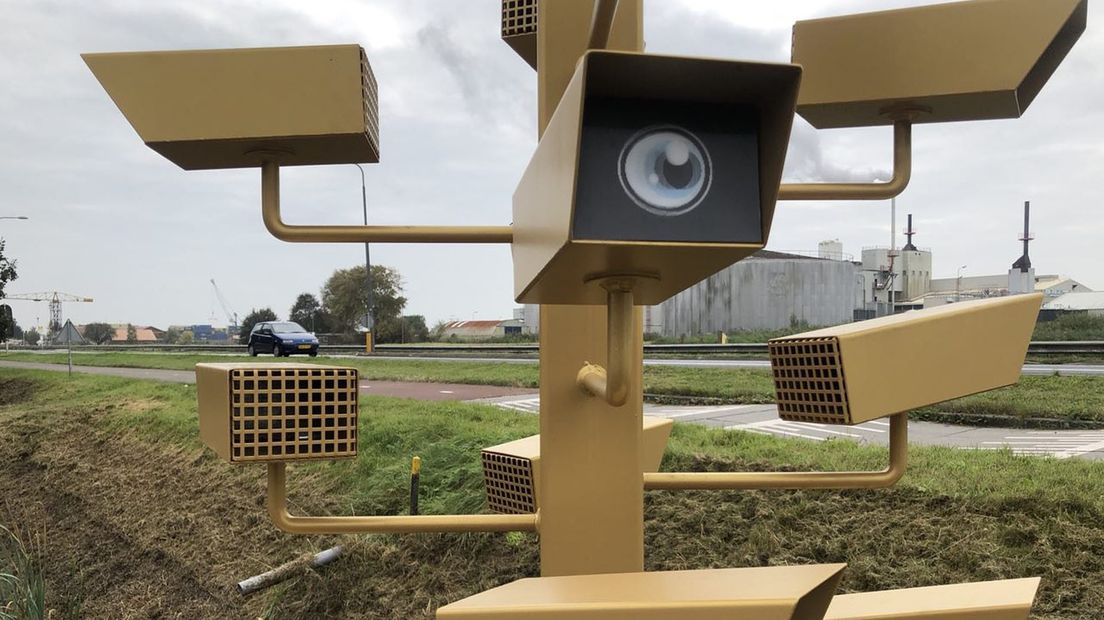 De ogen van de camera's volgen elke auto