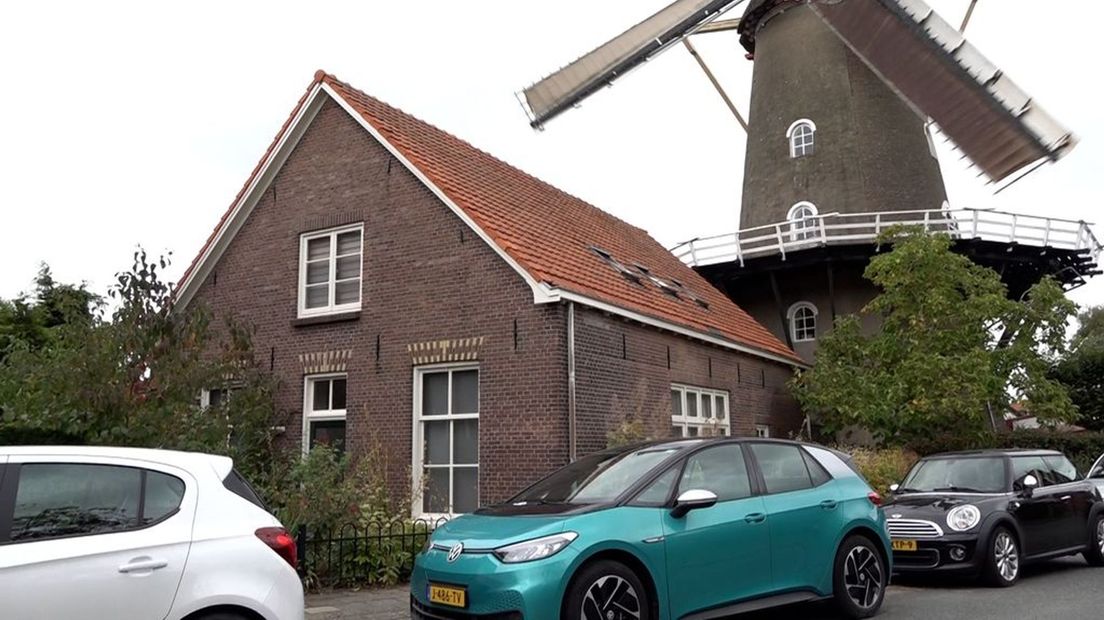 De molenaarswoning in Wageningen.