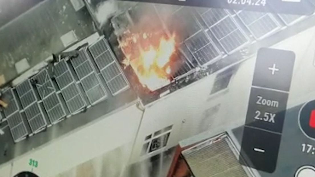 Dronebeelden tonen vuurzee bij bakkerij in Doorn - RTV Utrecht