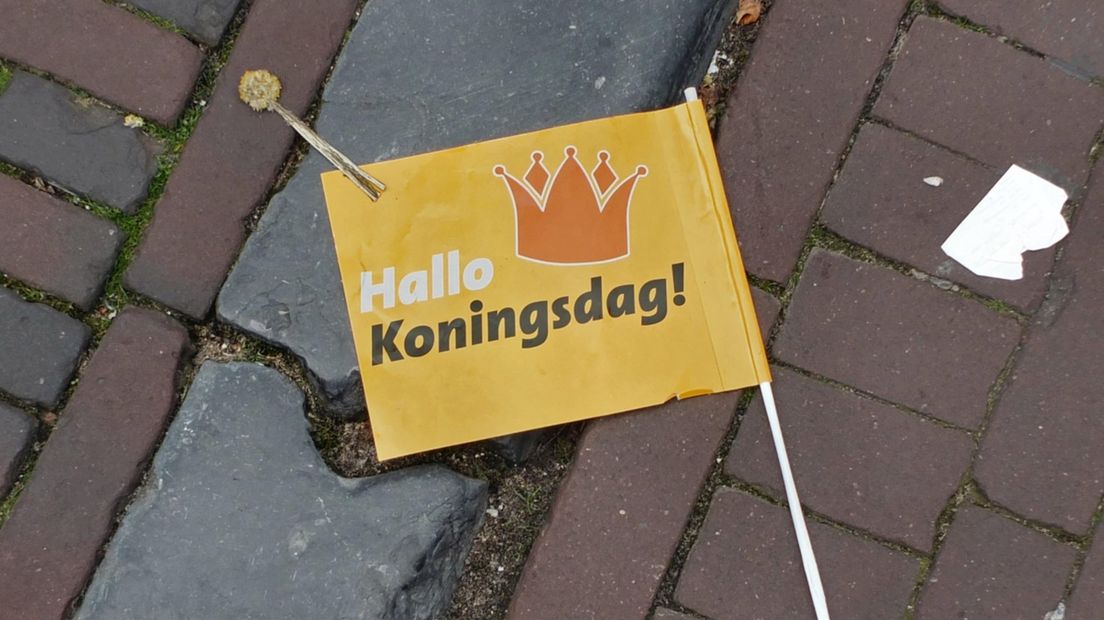 Vlaggetje van Koningsdag