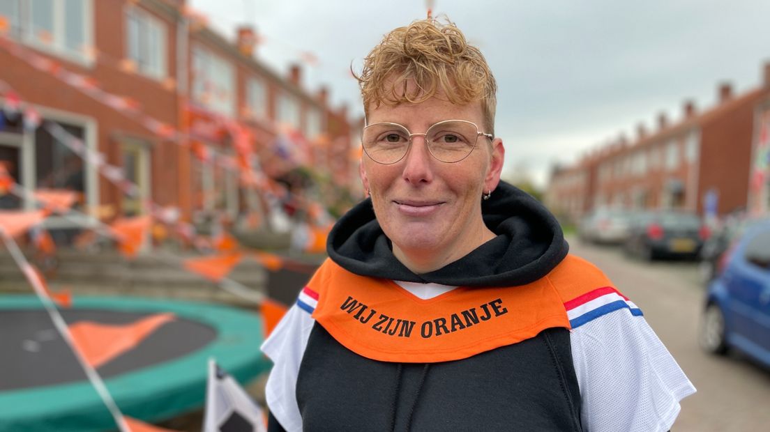 Christina Britstra is groot fan van het Nederlands elftal