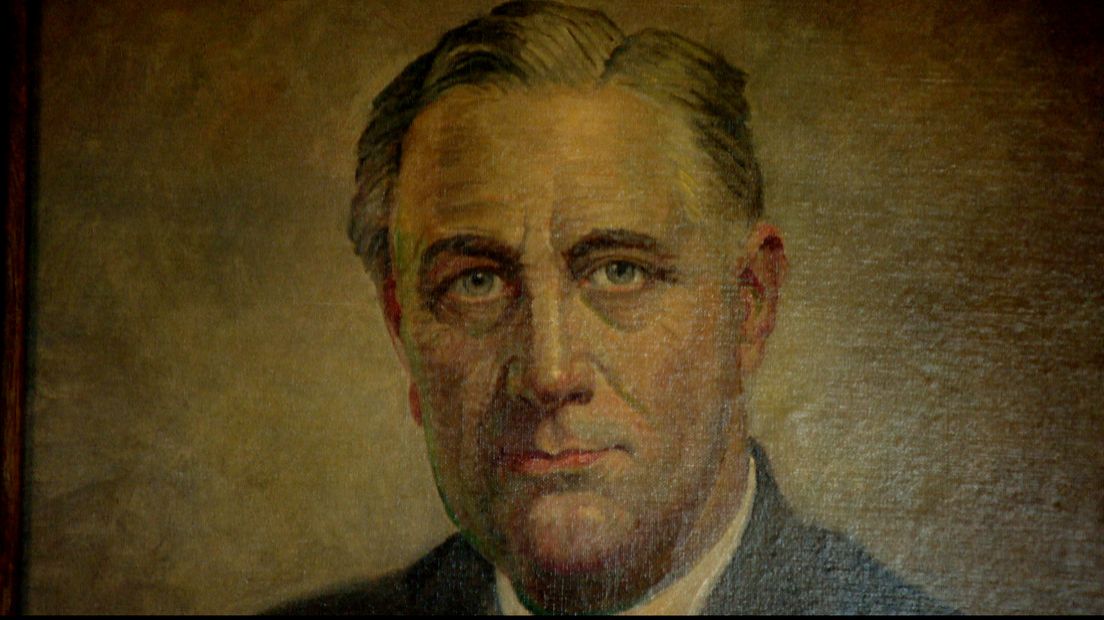 portret Franklin Delano Roosevelt