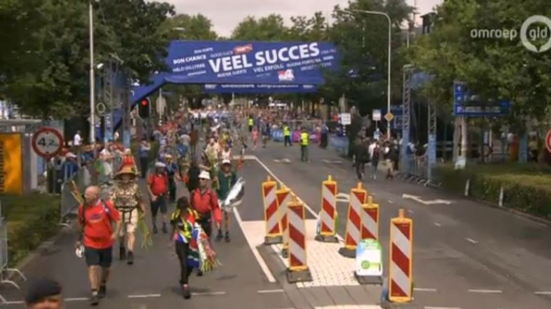 De intocht van de Vierdaagse live