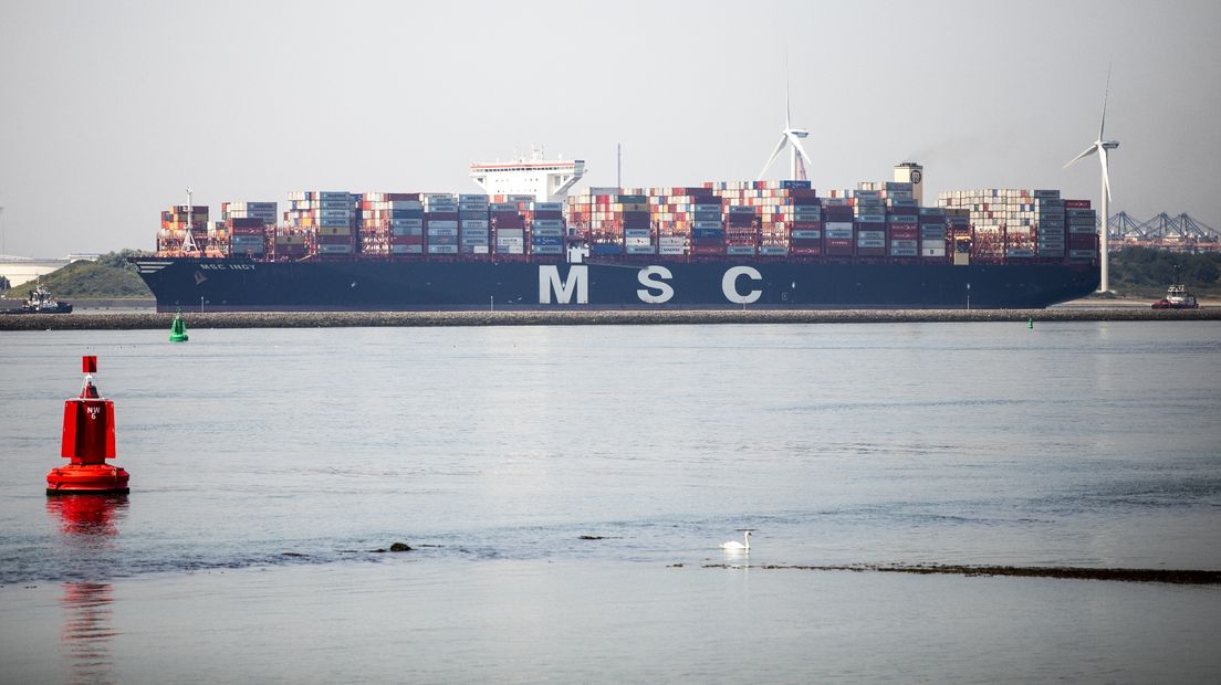 MSC Ingy, een van de grootste containerschepen ter wereld