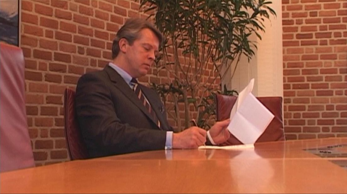 Gerrit Jan Kok in 2009 als burgemeester van Ommen