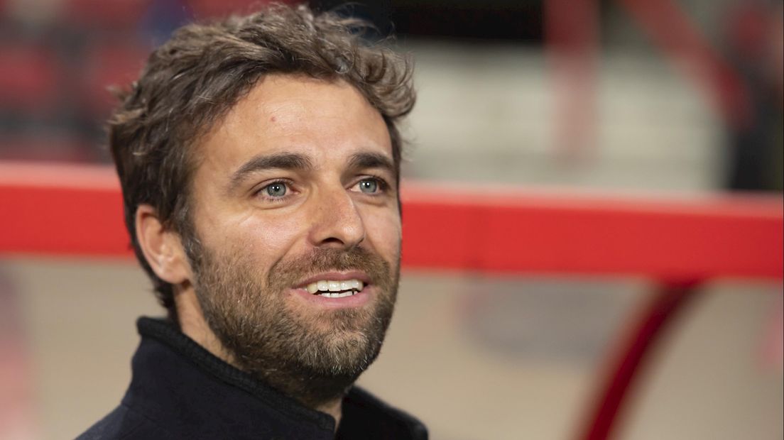 Trainer Gonzalo Garcia kan weer lachen bij FC Twente
