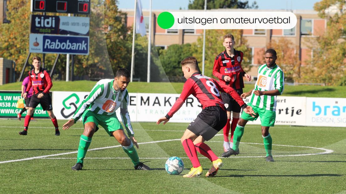 Uitslagen amateurvoetbal zondag 9 oktober - Omroep Zeeland