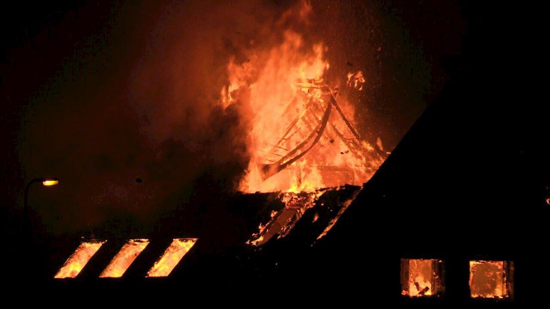 Brand verwoest woning op voormalige vliegbasis