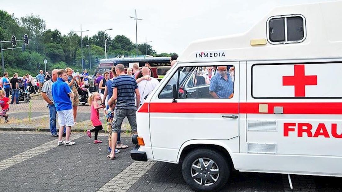 Deelnemers Carbagerun verzamelen