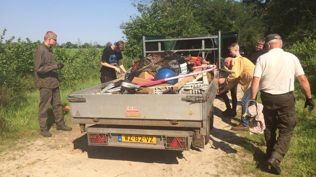 "Het is al de zestiende dumping sinds januari" (Rechten: RTV Drenthe / Robert Jansema)