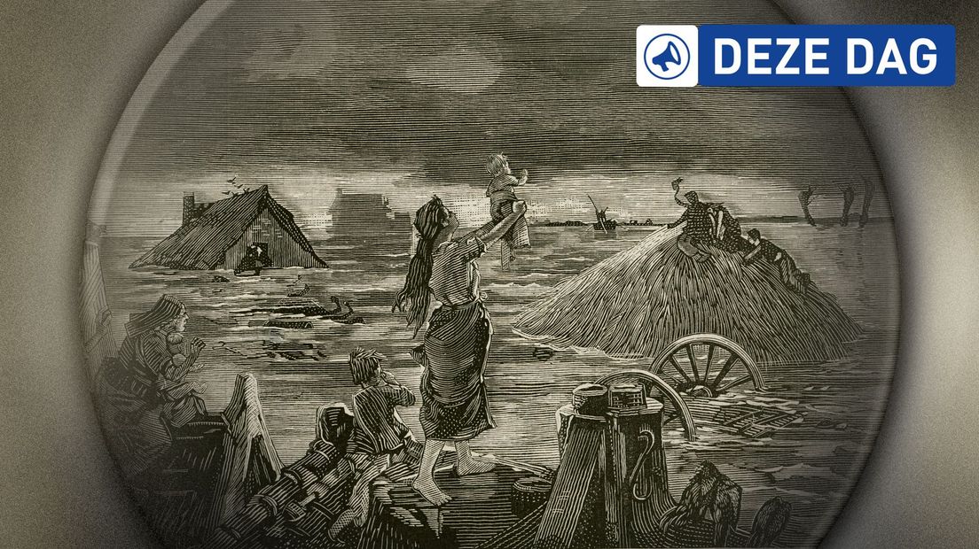 Deze dag: Drama in de Westpolder door springtij - RTV Noord