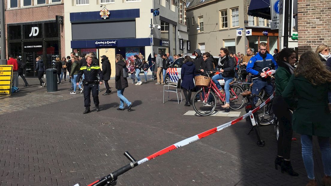 Deel centrum Zwolle afgezet