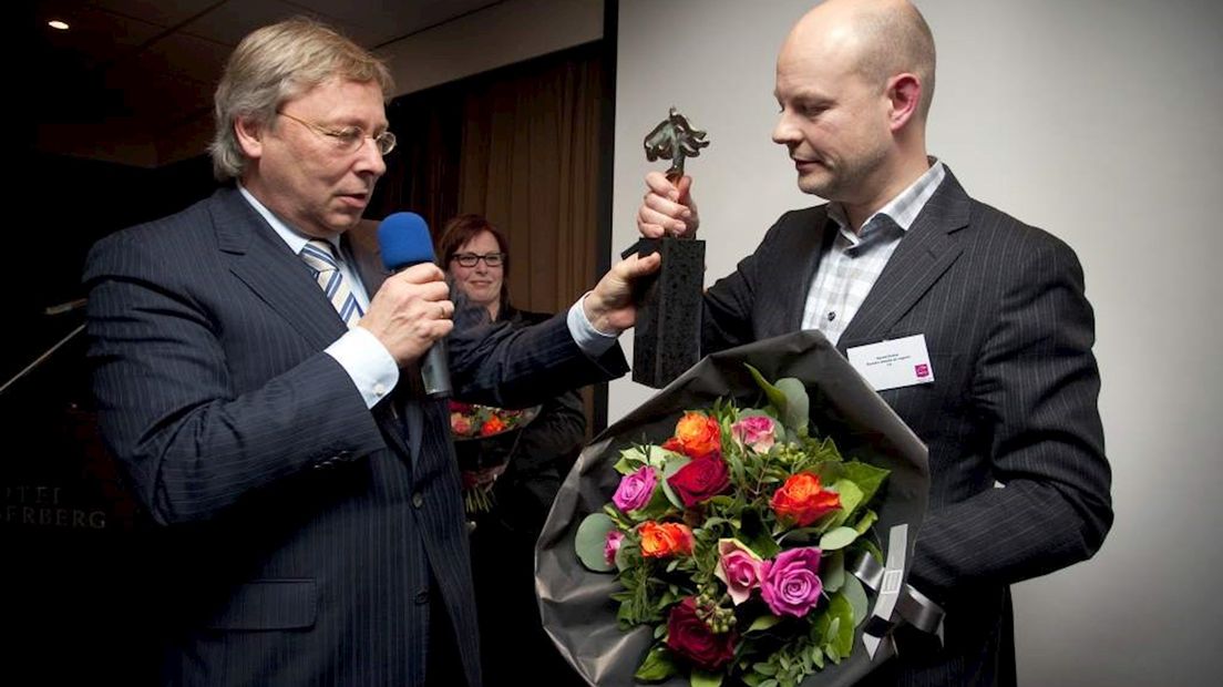 Uitreiking prijs