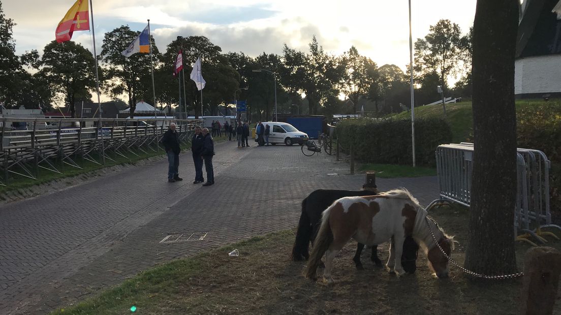 Begin van de paardenmarkt in Rolde (Rechten: RTV Drenthe / Jeroen Willems)