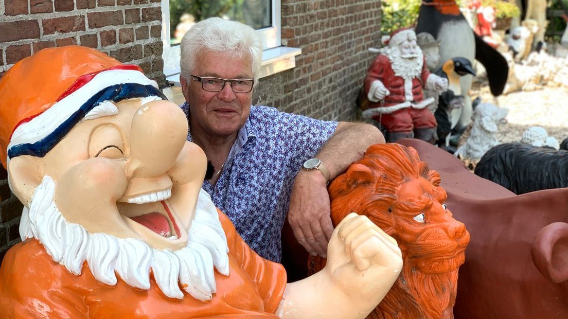 De tuin van Johan staat vol met beelden