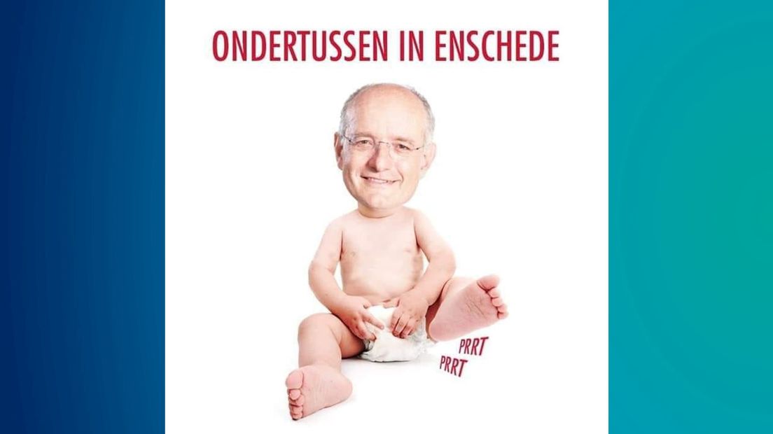 De voetbalsupporters zijn creatief bezig