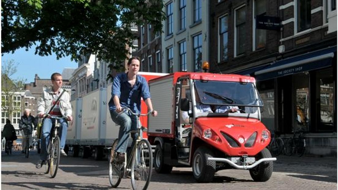 De Cargohopper reed in 2013 nog door Utrecht.