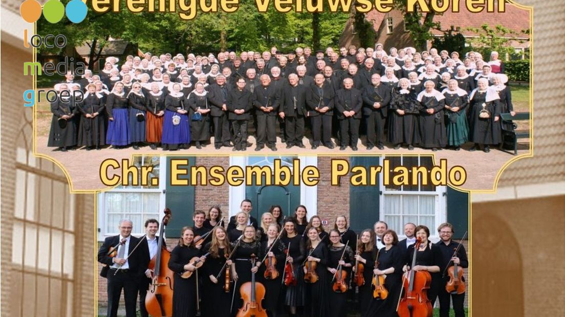 Koor- en samenzangavond met de Verenigde Veluwse Koren.