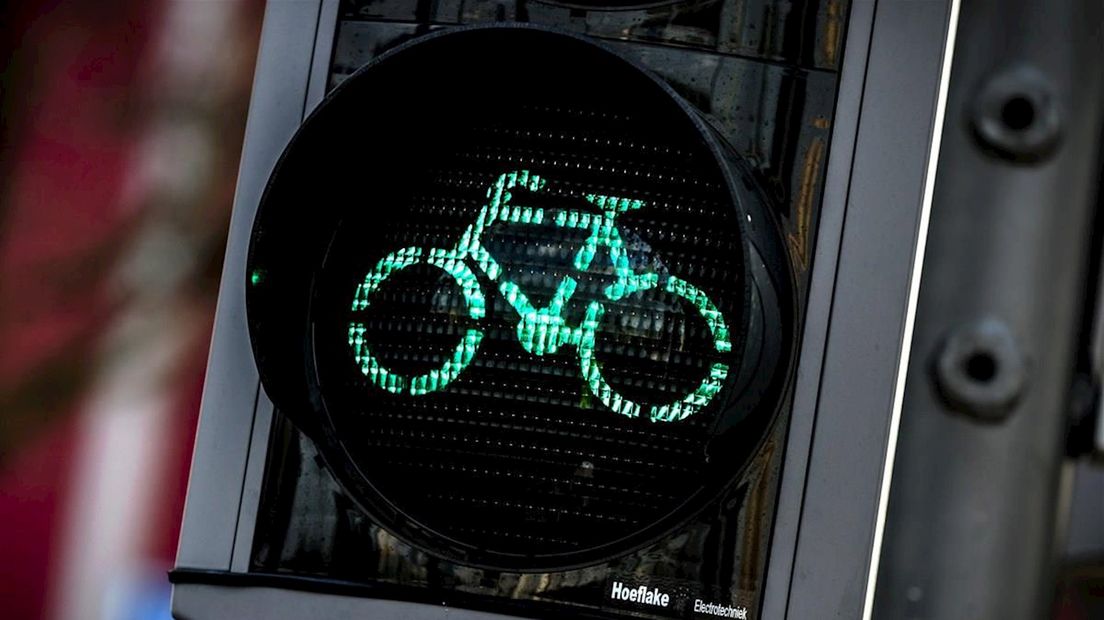 Sneller groen voor fietsers in Deventer met app