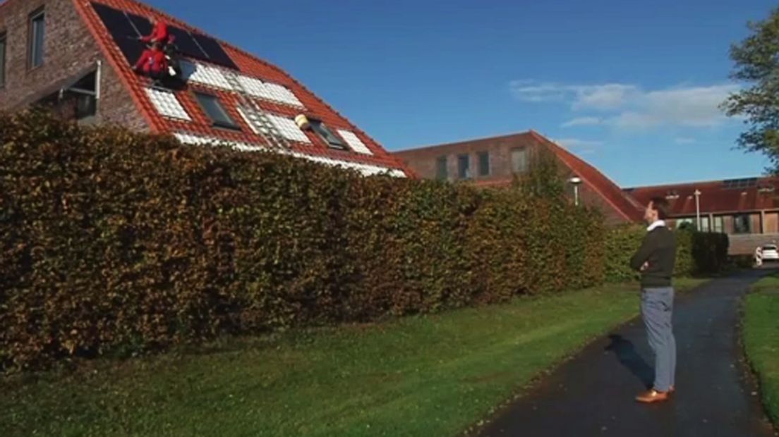 Utrechter Joost Brinkman laat zonnepanelen installeren.