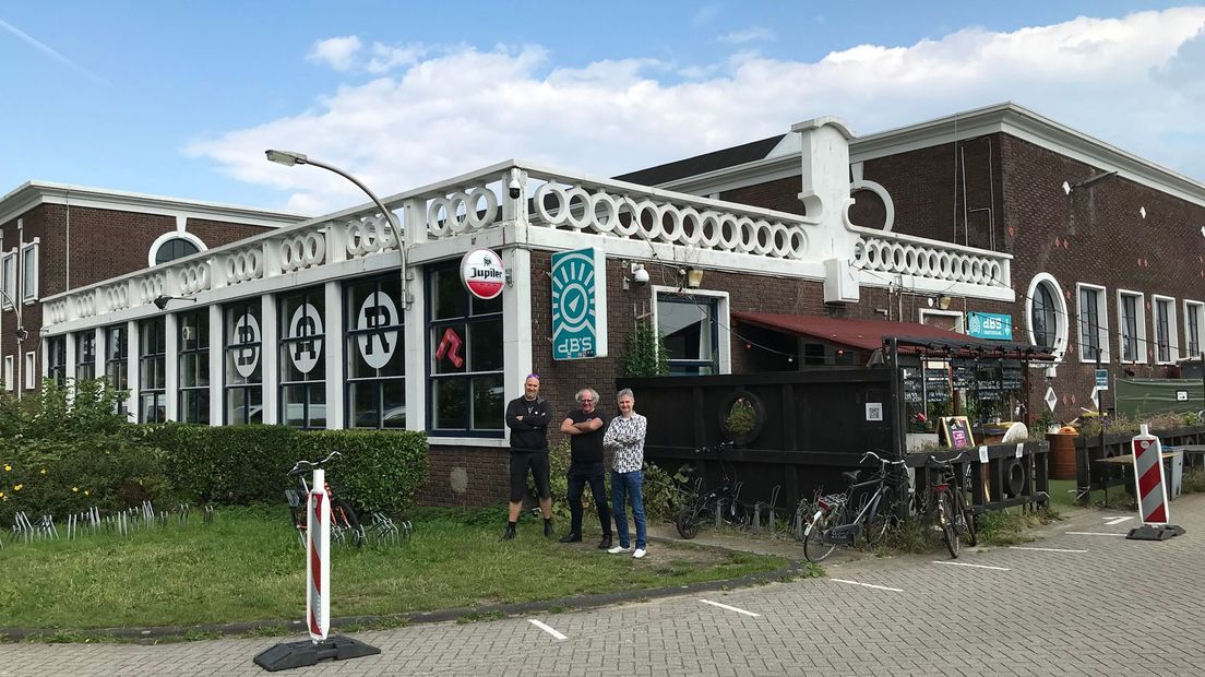 André Maartens, Paul den Brabander en Ben Hessel.