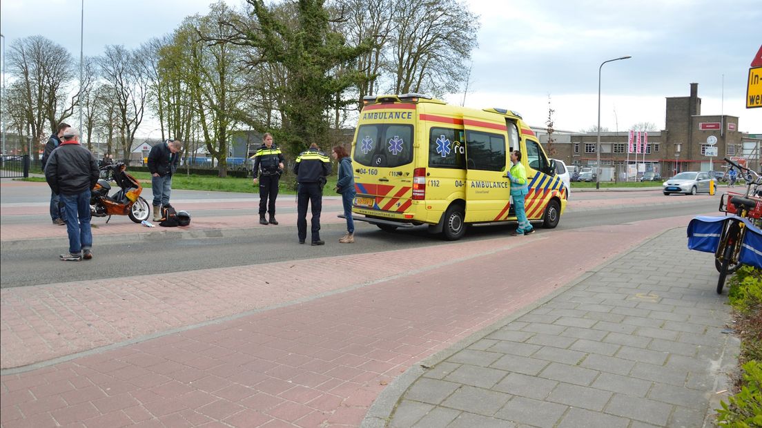 Vrouw gewond na ongeluk in Steenwijk