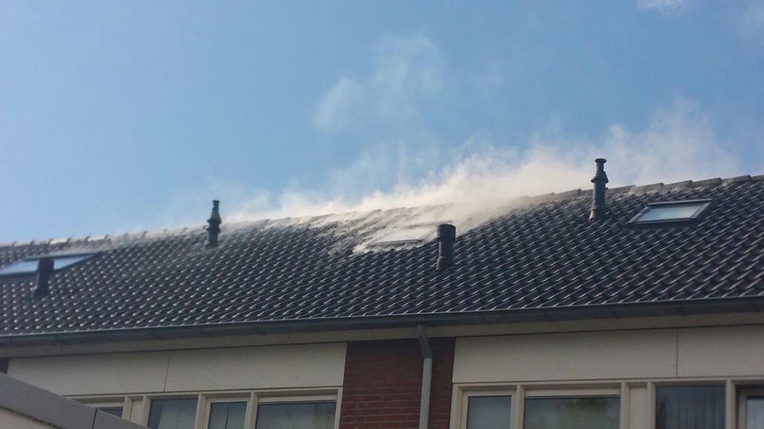 Bliksem ingeslagen in woning Borne RTV