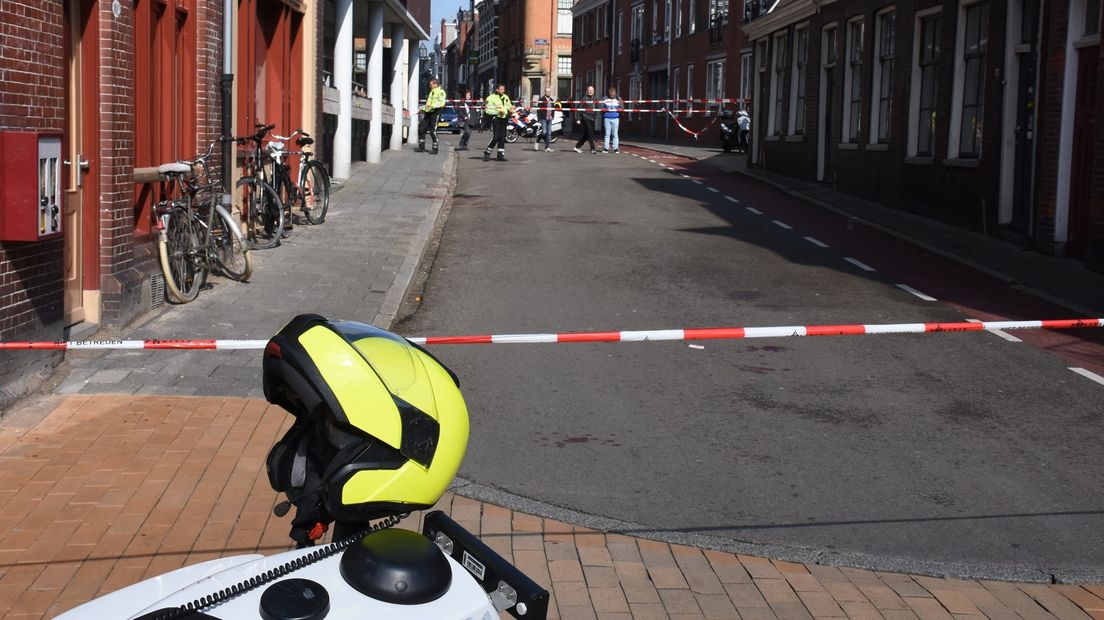 De mannen vochten in de Bruine Ruiterstraat en de Pelsterstraat in Stad